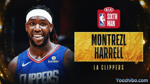 NBA最佳第六人<a href=/lives/lanqiu/clippers/ target=_blank class=infotextkey>快船</a>前锋哈雷尔当选