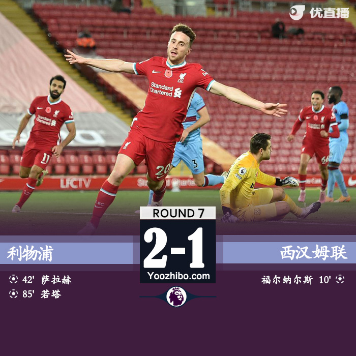 <a href=/lives/zuqiu/liverpool/ target=_blank class=infotextkey>利物浦</a>2-1西汉姆