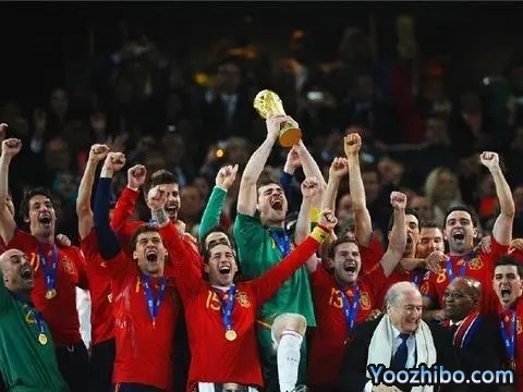 西班牙队在2010获得<a href=/lives/zuqiu/shijiebei/ target=_blank class=infotextkey>世界杯</a>冠军